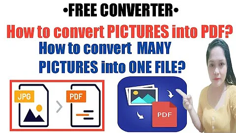 FREE PDF CONVERTER: How to convert IMAGES or PICTURES into PDF?