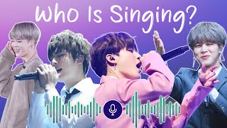 BTS QUIZ - Who Is Singing? \/ Who Is Talking? Guess The Voice