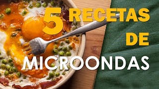 5 recetas para hacer con MICROONDAS