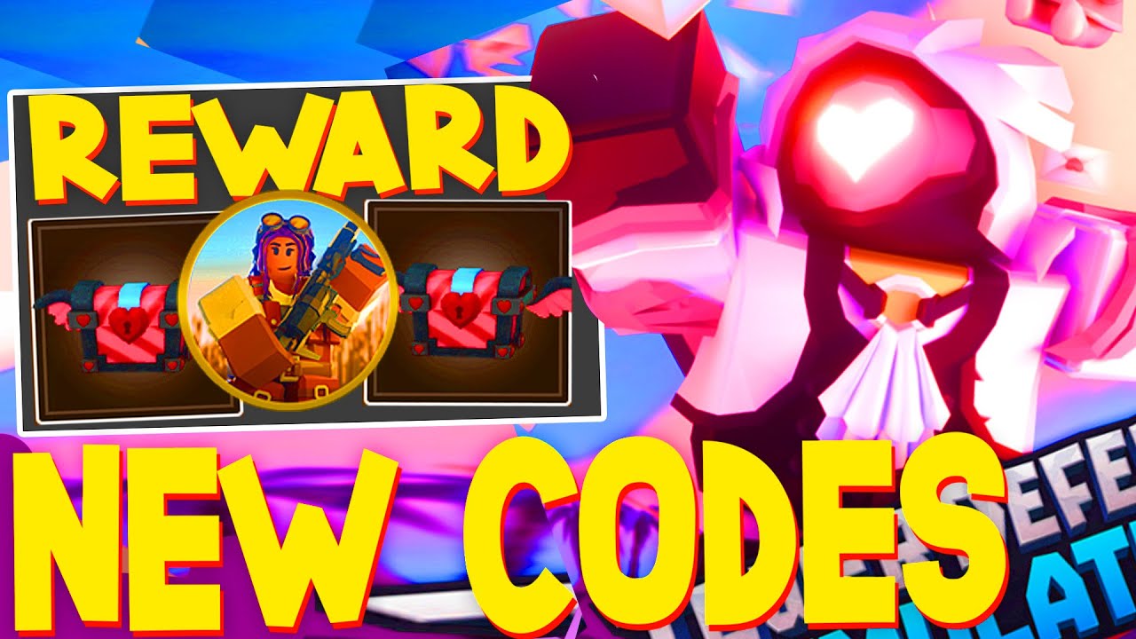 TDS *NEW CODE!* 💖VDAY!💖CODES All 4 NEW SECRET Tower Defense