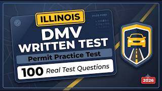 2026 Illinois DMV Written Test: IL Permit Practice Exam & Handbook Questions Complete Prep