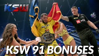 KSW 91 XTB Bonus Winners