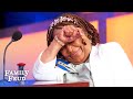 Hilarious podium FAIL on the Feud, by Karen.