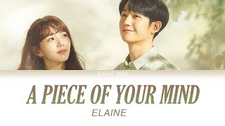 Elaine – Rain or Shine Lyrics (A Piece of Your Mind OST) Lyrics Resimi