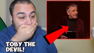 FIRST TIME WATCHING Rowan Atkinson: Toby the Devil - We Are Most Amused and Amazed REACTION!