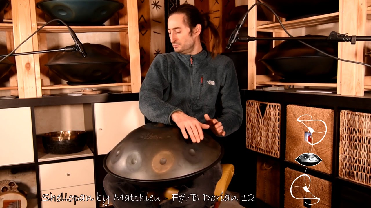 Handpan F#/B Dorian 12 - Shellopan by Matthieu