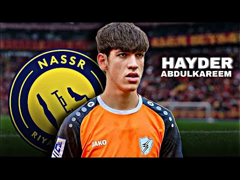 مهارات واهداف بالمر العراق حيدر عبد الكريم صفقة النصر السعودي الجديده في خط الوسط