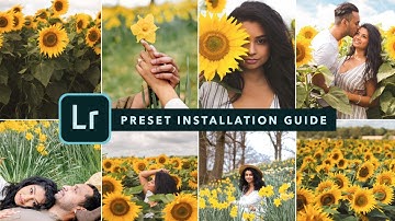 Lightroom Preset Installation Guide | For Computer + Mobile Presets