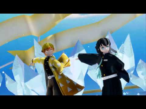 【MMD】善逸&無一郎の一騎当千(鬼滅の刃)