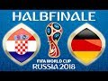 Fussball WM 2018 · HALBFINALE · Kroatien - Deutschland · 11.07.2018 · Lets Play Fifa 18 WM PS4 #62