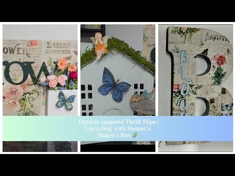 Thrift Flips into Cottage Garden Decor