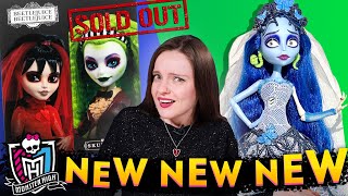 MATTEL СНОВА ЧУДИТ?😡 Новости Monster High: Barbie Frankie, еще одна Эльвира, Труп невесты, Нефера G3