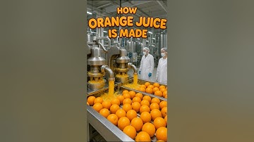 Hoe sinaasappelsap wordt gemaakt 🍊 | Een kijkje in de moderne sapfabriek