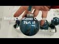 Resin Christmas Ornaments with Stone Coat Countertops Quick Coat