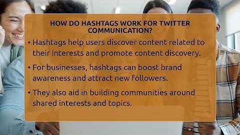 How Do Hashtags Work For Twitter Communication? - Everyday-Networking