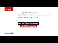 Introductory Statistics A Problem-solving Approach - 2nd Edition 100% discount on all the Textbooks