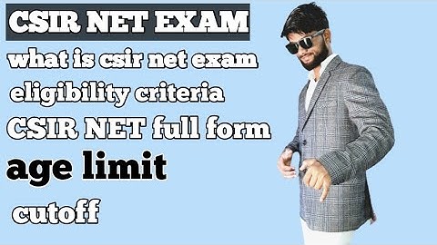 what is CSIR-NET/JRF?सीएसआईआर नेट/जेआर एफ  क्या होता है?।। Amana ali