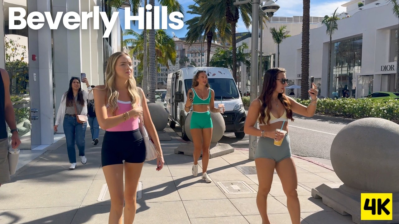 Luxury Life on Rodeo Drive ✨ Beverly Hills Walk 4K