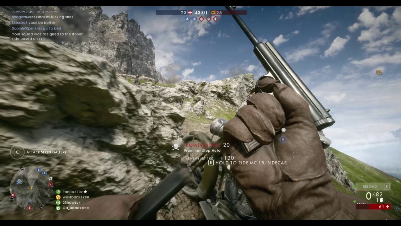BATTLEFEILD 1 GAMEPLAY MULTIPLAYER SNIPER 1 - YouTube