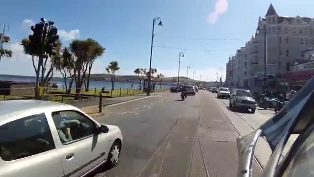 Douglas Seafront, Isle of Man - TT Week 2015 - YouTube
