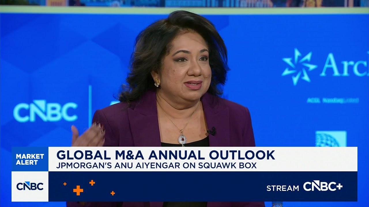 'From turbulence to transformation': JPMorgan's Anu Aiyengar on 2026 M&A outlook