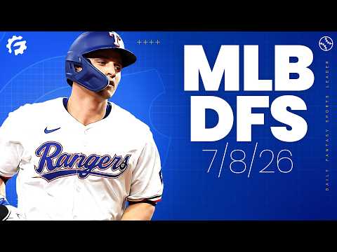 MLB DFS Picks & Strategy for DraftKings & FanDuel (7/8/26)