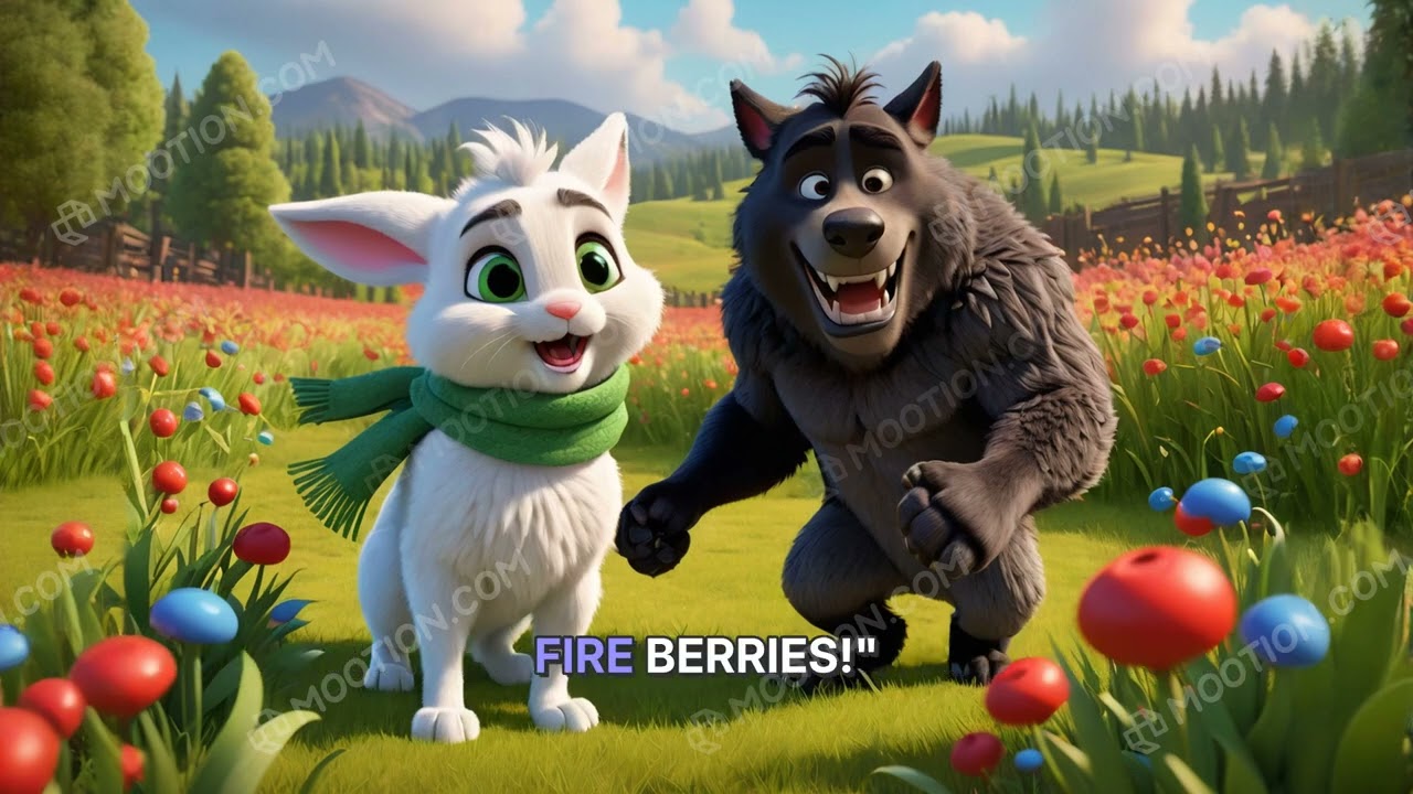 The Brave Little Bunny | A Story of Courage and Friendship | Kids Cartoon Video