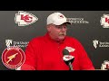 Andy Reid discusses injuries to Tyreek Hill and Patrick Mahomes (NFL Week 6 2019)