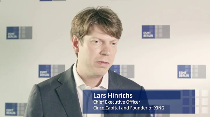 ESMTcast - "90 seconds with ... Lars Hinrichs"