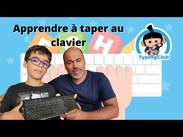 Apprendre à taper sur un clavier 1 - Cours Informatique Gratuit