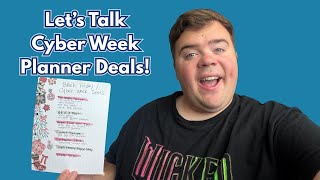 Cyber Week Planner Deals 2025 | Sales Roundup + Planner Cheat Sheet Setup News