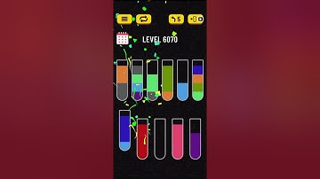 Water Sort puzzle level 6070