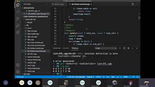 C++ STL - List - 05 - CRUD operations - introduction
