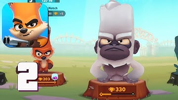 Zooba: Zoo Battle Arena - Gameplay Walkthrough Part 2 - Bruce (iOS, Android)