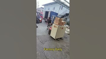 Daily overview of the factory, product packaging, loading, and shipping #autotools #bybuyer #truck