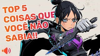 TOP CINCO COISAS QUE VOCÊ AINDA NÃO SABIA EM APEX LEGENDS DICAS