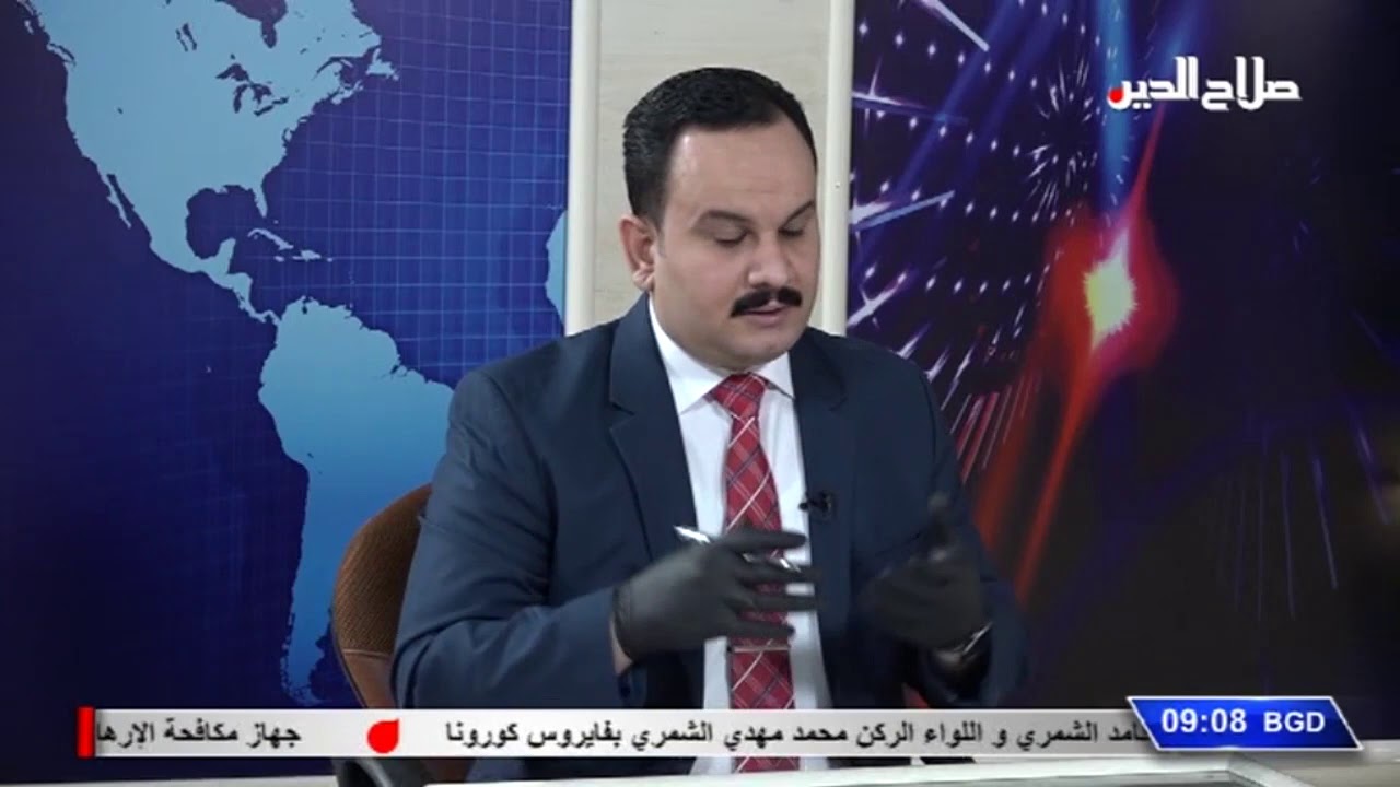 نقطة عالسطر مع احمد صلاح الدين وضيفه مدير ناحية الحجاج حسين علي الوادي