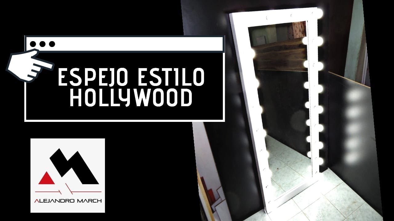 Espejo Hollywood 💫  Espejos para habitacion, Espejo de hollywood, Espejos  de cuerpo entero