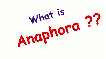 What is Anaphora | Explanation with Examples | The Modern Learning