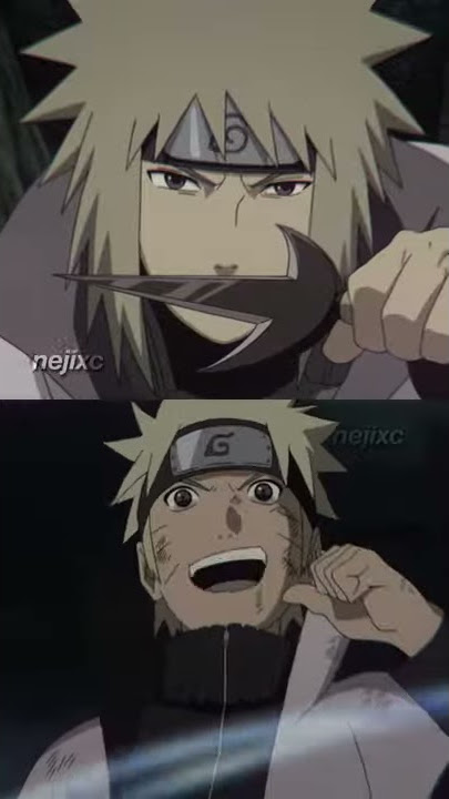 naruto uzumaki and minato namikaze from “road to ninja” edit | long time