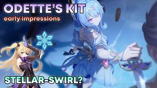 is she just cryo fischl?? (odette kit reveal)