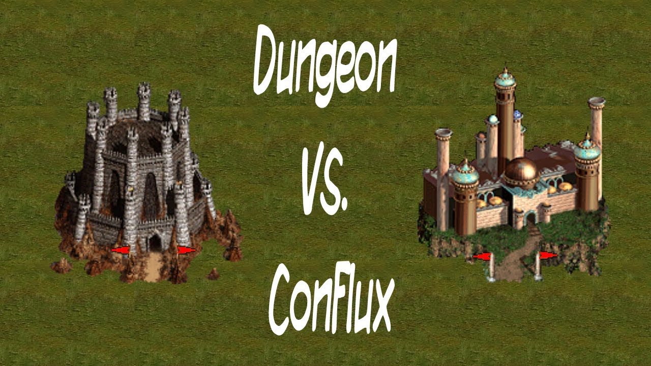 Heroes 3 Dungeon VS Conflux 2 Week Growth YouTube
