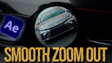 Smooth Car Wheel Zoom-Out Transition in After Effects
