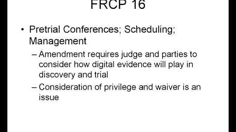 eDiscovery and Digital Forensics