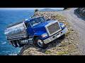 Truck vs Cars Crash on Deadly Cliff Roads 😱🔥| BeamNG.drive
