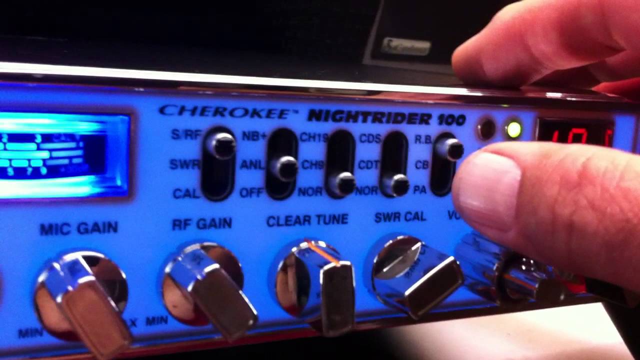 Cherokee CB AM radio very clean works great !! YouTube