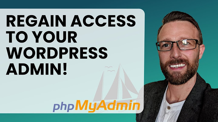 Hướng dẫn wpengine phpmyadmin - wpengine phpmyadmin