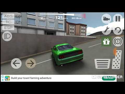 Driving car simulator აბნეული თამაში
