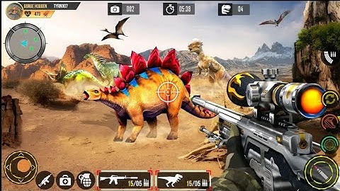 Real Dino Hunting - OFFLINE Dino Hunting Game Android Gameplay Walkthrough