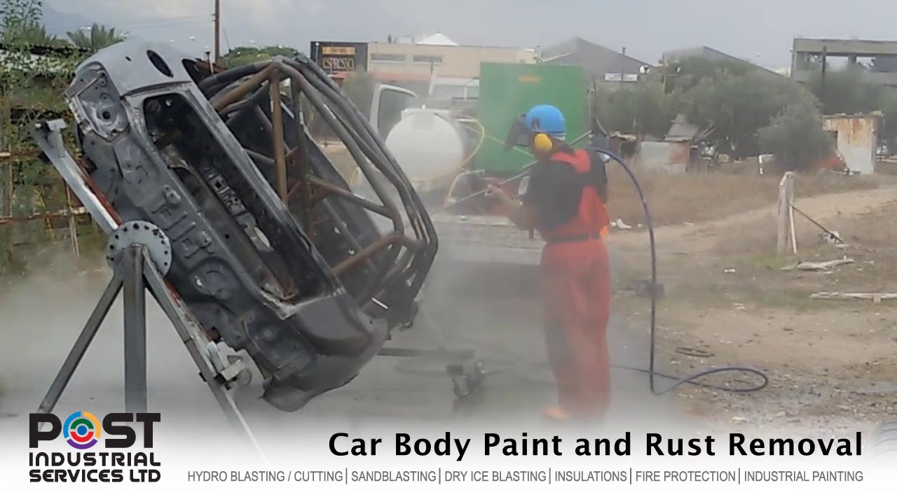 Car Body paint and rust removal YouTube